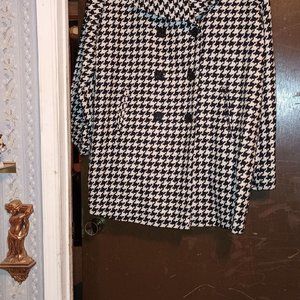 BLUETOOTH DOUBLE BREAST QUARTER LENGTH WINTER COAT